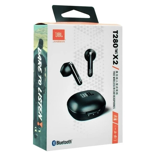 JBL T280 X2, Black, черный