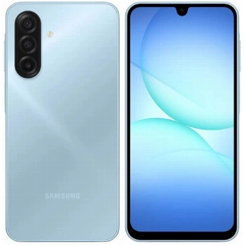 Смартфон Samsung Galaxy A17, 8.256 Гб, голубой