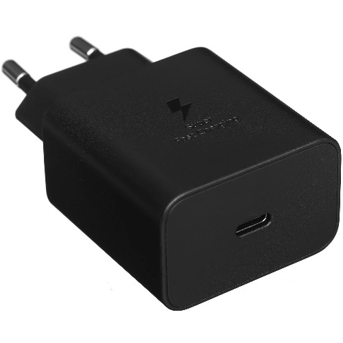 Samsung USB-C 45W + кабель Type-C to Type-C 1.8м (EP-T4511), черный
