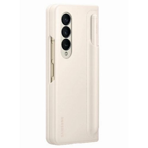 Чехол для Samsung Galaxy Z Fold 4 Standing Cover + S Pen, бежевый