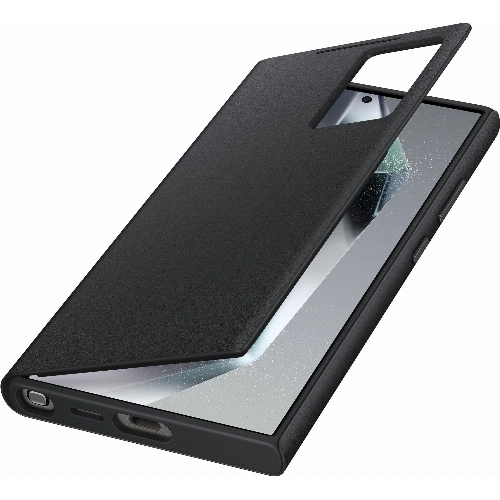 Чехол-книжка Samsung Smart View Wallet Case для Galaxy S24 Ultra, Black, чёрный