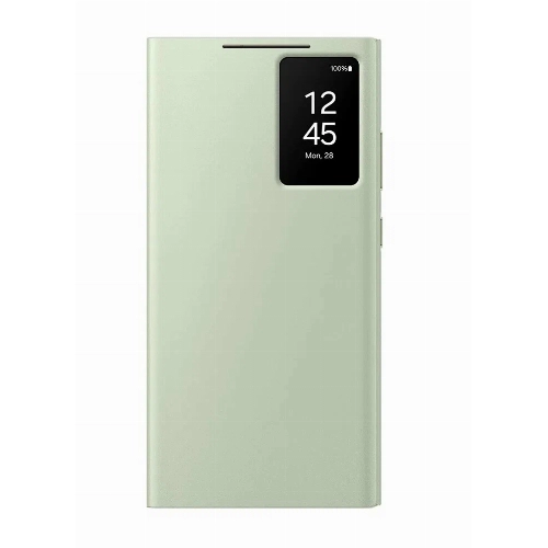 Чехол-книжка Samsung Smart View Wallet Case для Galaxy S24 Ultra, Light Green, светло-зелёный