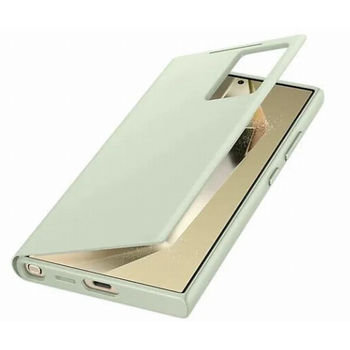 Чехол-книжка Samsung Smart View Wallet Case для Galaxy S24 Ultra, Light Green, светло-зелёный