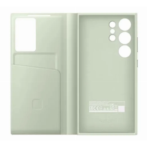 Чехол-книжка Samsung Smart View Wallet Case для Galaxy S24 Ultra, Light Green, светло-зелёный