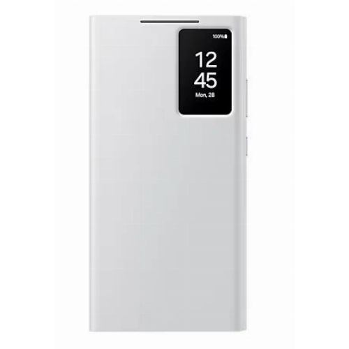 Чехол-книжка Samsung Smart View Wallet Case для Galaxy S24 Ultra, White, белый
