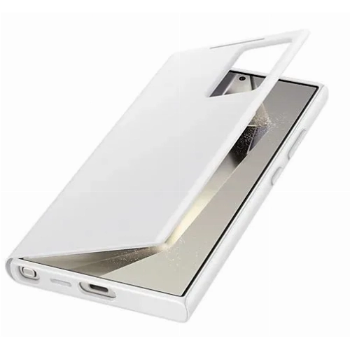 Чехол-книжка Samsung Smart View Wallet Case для Galaxy S24 Ultra, White, белый