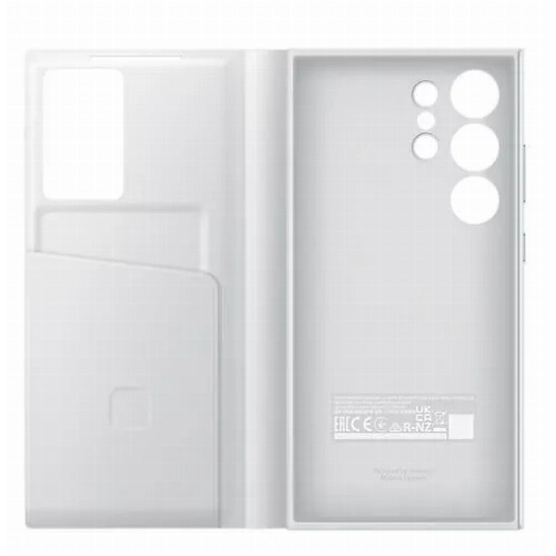 Чехол-книжка Samsung Smart View Wallet Case для Galaxy S24 Ultra, White, белый