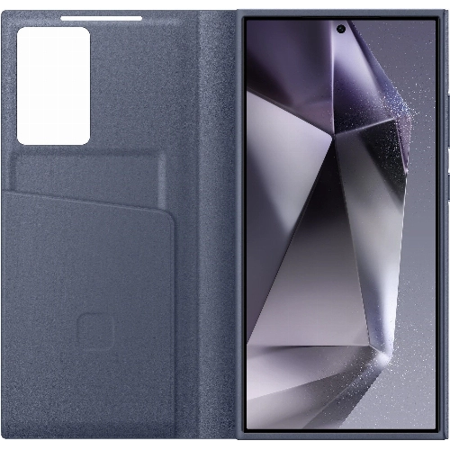 Чехол-книжка Samsung Smart View Wallet Case для Galaxy S24 Ultra, Violet, фиолетовый 