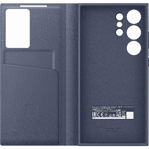 Чехол-книжка Samsung Smart View Wallet Case для Galaxy S24 Ultra, Violet, фиолетовый 
