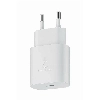 Сетевое зарядное устройство Samsung EP-TA800 + кабель USB Type-C, 25 Вт, белый
