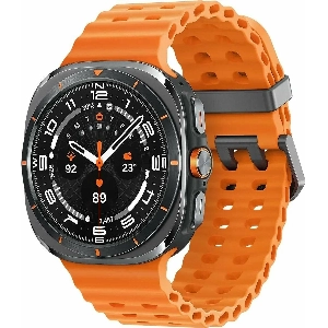 Умные часы Samsung Galaxy Watch Ultra, 47 мм, LTE, Black/Orange, чёрный/оранжевый