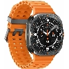 Умные часы Samsung Galaxy Watch Ultra, 47 мм, LTE, Black/Orange, чёрный/оранжевый