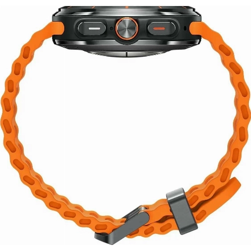 Умные часы Samsung Galaxy Watch Ultra, 47 мм, LTE, Black/Orange, чёрный/оранжевый