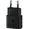 Зарядное устройство Samsung 25w, Type-C, с кабелем, черный