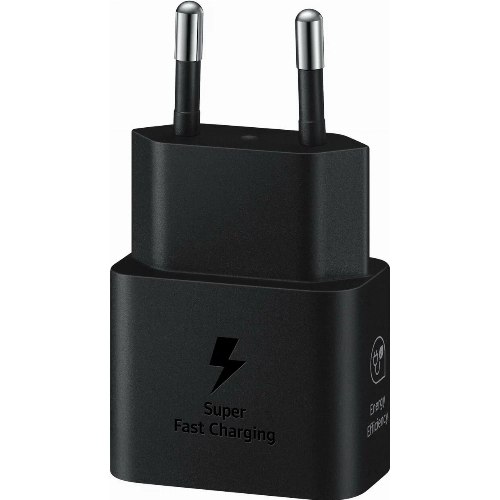 Зарядное устройство Samsung 25w, Type-C, с кабелем, черный