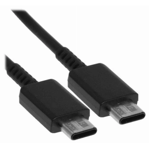 Кабель Samsung USB Type-C - Type-C, 1.8 м, 3A, Black, чёрный