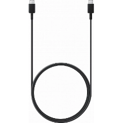 Кабель Samsung USB Type-C - Type-C, 1.8 м, 3A, Black, чёрный