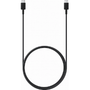 Кабель Samsung USB Type-C - Type-C, 1.8 м, 3A, Black, чёрный