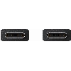 Кабель Samsung USB Type-C - Type-C, 1.8 м, 3A, Black, чёрный