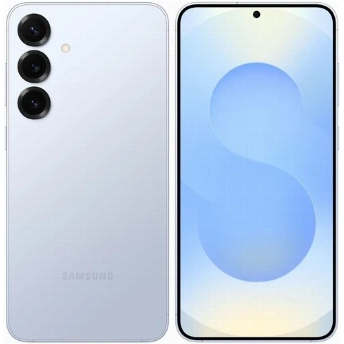 Смартфон Samsung Galaxy S25, 12.256 Гб, Dual: nano SIM + eSIM, Icy Blue, голубой