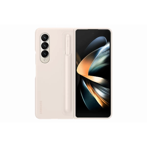 Чехол Samsung Standing Cover с пером Z Fold 4, песочный