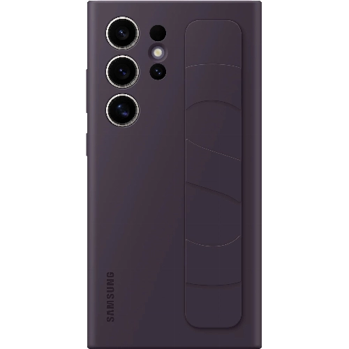 Чехол Samsung Standing Grip Case S24 Ultra, темно-фиолетовый