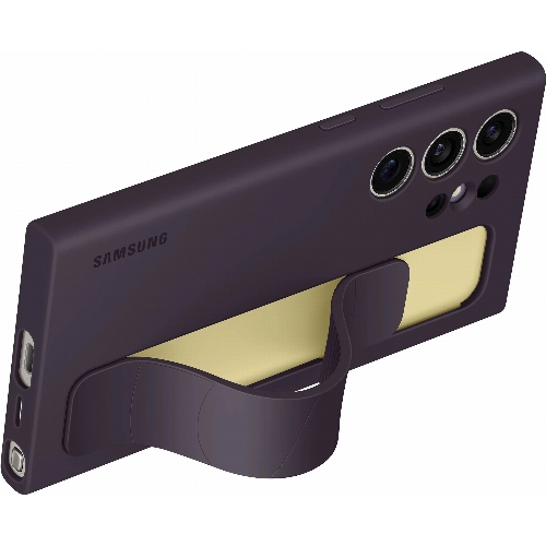 Чехол Samsung Standing Grip Case S24 Ultra, темно-фиолетовый