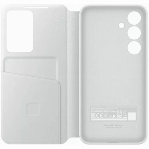Чехол-книжка Samsung Smart View Wallet Case S24 Plus, White, белый