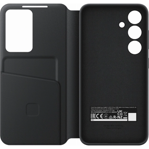 Чехол-книжка Samsung Smart View Wallet Case S24, Black, черный