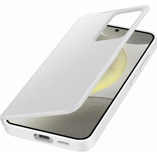Чехол-книжка Samsung Smart View Wallet Case S24, White, белый
