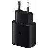 Сетевое зарядное устройство Samsung EP-TA800 USB Type-C, 25 Вт, черный