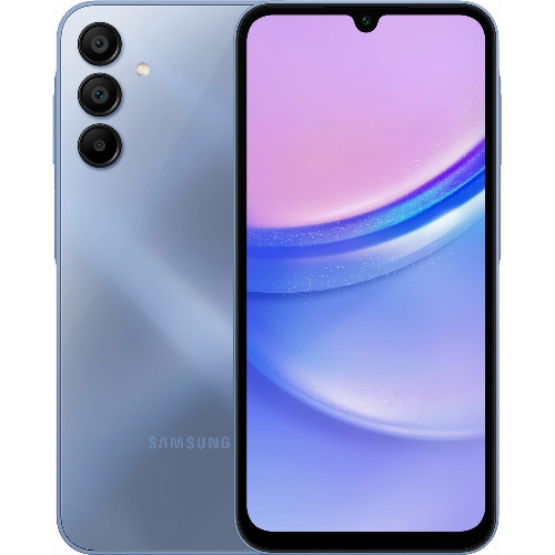 Смартфон Samsung Galaxy A15 4G, 8.256 Гб, синий