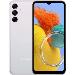 Смартфон Samsung Galaxy M14, 4.128 Гб, серебристый