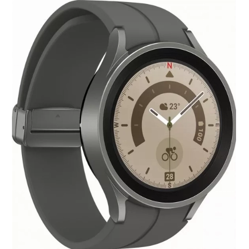 Умные часы Samsung Galaxy Watch 5 Pro 45 мм Wi-Fi NFC Cellular, серый титан